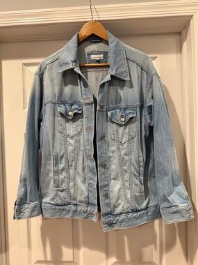 NWOT oversized Made and Loved Loft Denim Jacket